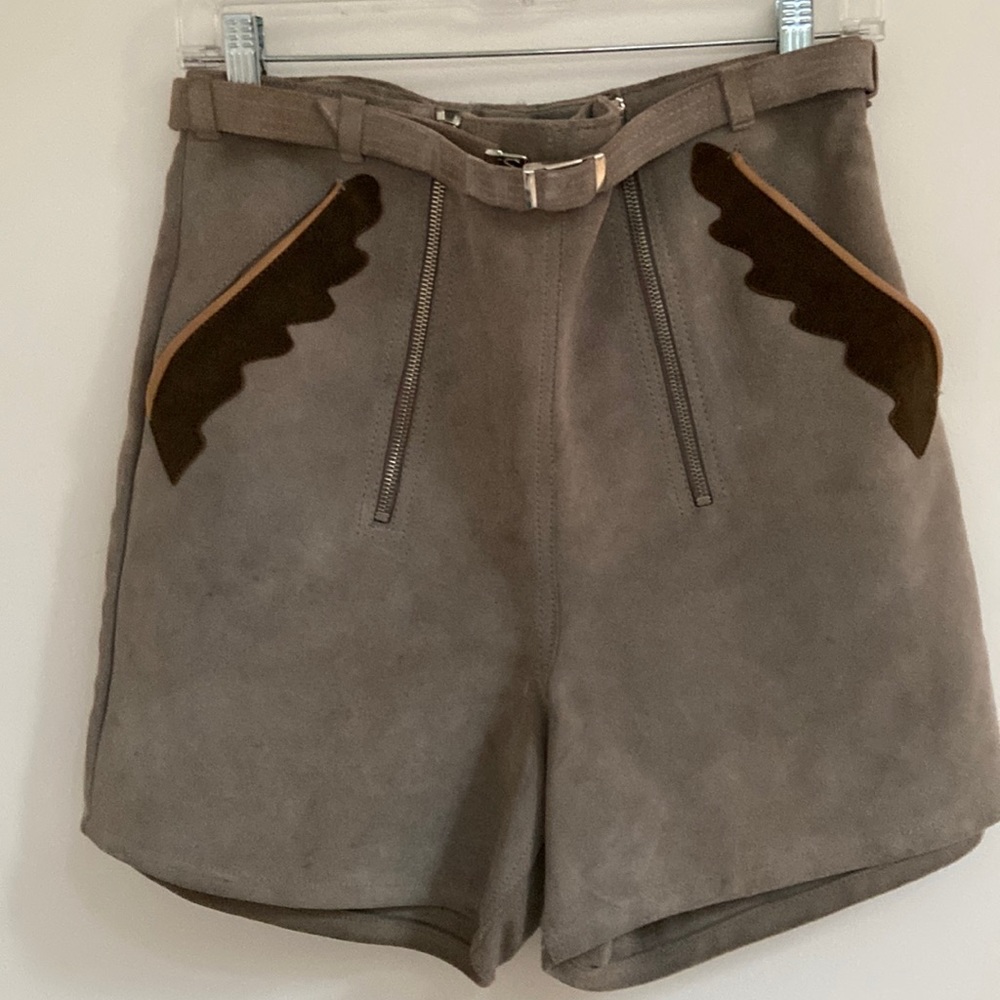 Suede Leather Lederhosen